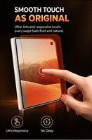 Protection d'écran en verre trempé transparent 9H 2.5D de luxe anti-lumière rouge pour iPhone Duo – Vente en gros