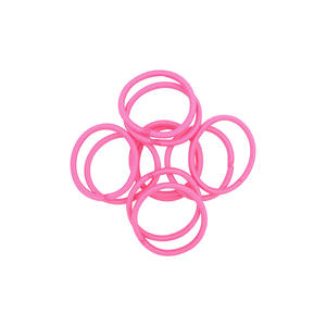 Pequeños lazos para el cabello Gum Kids Colorful Nylon Elastic Hair Bands Cuerda Accesorios para el cabello Bandas de goma negras para niñas bebés - Product Image 6