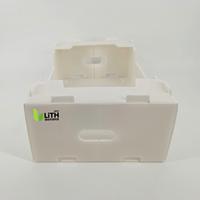 Boîte en plastique ondulé MFPP pliable, réutilisable, empilable, de qualité alimentaire, étanche, personnalisable, pour le stockage des légumes et des fruits, pour les cadeaux, pour le shopping