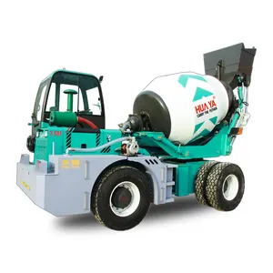 CE ISO HUAYA new design mini 3.5 cbm 4 cbm 6.5 cbm Self Loading Concrete Mixer most popular for sale