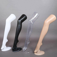 Longue jambe en plastique Mannequin chaussette affichage Mannequin ensemble jambe artificielle femmes et enfants longue chaussette modèle