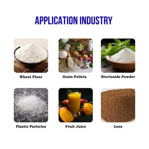 Máquina Separadora y Tamizadora Vibratoria <span class=keywords><strong>de</strong></span> Descarga Directa para Recubrimiento Líquido Industrial en Polvo para Jugos - Product Image 6