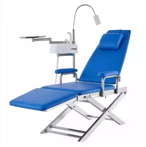 Cheap Price Foldable Portable Spa Clinic Office Use Portable Dental Chair Unit Teeth Whitening Portable Dental Chair