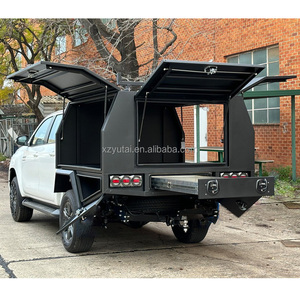 Ute Tray Aluminium Custom Auvent Dual Cab pour <span class=keywords><strong>Toyota</strong></span> <span class=keywords><strong>Land</strong></span> <span class=keywords><strong>Cruiser</strong></span> 79 avec boîte latérale et garde-boue - Product Image 2