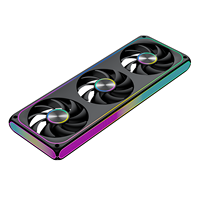 Juego de Ventiladores Unificados AntarcChill OEM de 360 mm, 3 Ventiladores ARGB PWM de 120 mm con Conexión en Cadena, Alto Flujo de Aire, para Servidor y Estación de Trabajo