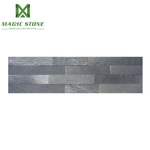 Carrelage mural en argile flexible MCM DIY Striped Stone Series Auto-adhésif en céramique Protection de l'environnement - Product Image 2