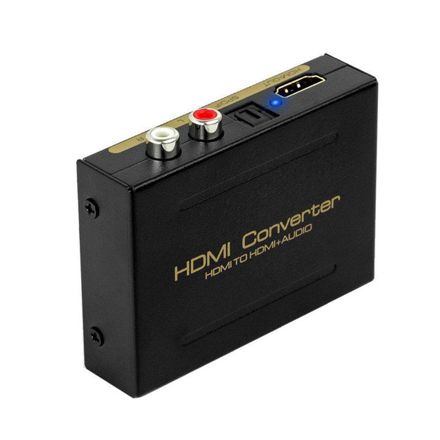Audio Separator Audio + SPDIF + R / L Audio signal Converter