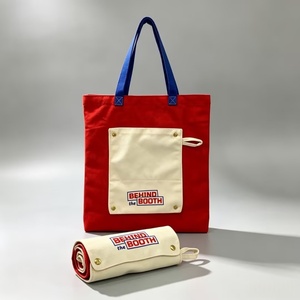 Bolsa de Mano Plegable de Lona de Nuevo Diseño, Bolsa de Playa de Gran Capacidad, Bolsa de Compras Portátil con Bolsillo - Product Image 1