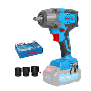 ชุดเครื่องมือไร้สาย FIXTEC 20V แบตเตอรี่ลิเธียมไอออน สว่านไร้แปรงถ่าน ประแจบล็อกไร้สาย 1/2 นิ้ว รุ่น FCIW8001 ประแจบล็อกไร้สาย FCIW8001 FCIW8 - Product Image 1