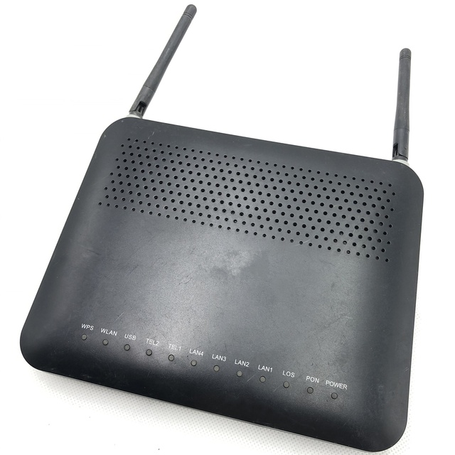 Used80% GPON EPON GEPON ONU ONT HGU Router Mode 4FE+WIFI 4GE+WIFI Same Function a Factory Price HG8245 GPON ONU