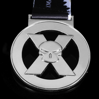Médailles de luxe pour marathon, bowling, sports, designs festifs, courses, médailles commémoratives, badges 3D, médailles vierges pour gravure