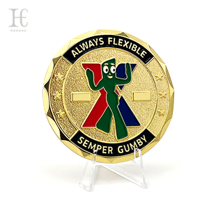 Nhà Sản Xuất Tùy Chỉnh Lưu Niệm Tiền Xu Vàng Mạ Kẽm Hợp Kim 3D Kim Loại Kỷ Niệm Đồng Xu Thách Thức Đồng Xu - Product Image 4