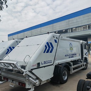 Camion compacteur de déchets Shacman 15m3, fourni par l'usine chinoise, pour la collecte des déchets - Product Image 3