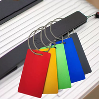 En stock : Étiquette de bagage personnalisée en alliage d'aluminium, étiquette de valise en métal, étiquette nominative pour carte d'embarquement
