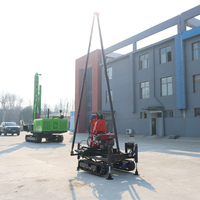 Plateforme de forage d'exploration, machine de forage SPT profonde, plateformes de forage de puits d'eau à vendre