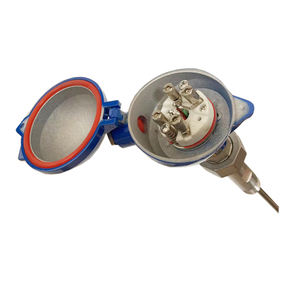 หน้าแปลนเตาหลอมโลหะทนความร้อน Pt100เทอร์โมคัปเปิลประเภทข้อศอกหุ้มเกราะสเตนเลส <span class=keywords><strong>wrn</strong></span> wrnb J E T - Product Image 4