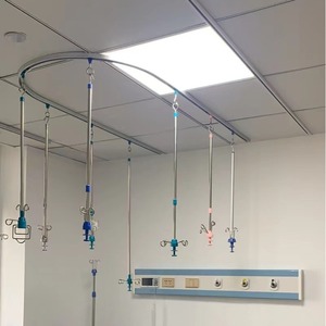 Rail de plafond en alliage d'aluminium Zefei ZF01 avec roue coulissante pour usage hospitalier - Product Image 2