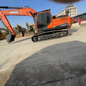 Excavadora de orugas Doosan DX225 hidráulica usada con buena función maquinaria pesada usada excavadora Doosan DX225 barata a la venta - Product Image 6