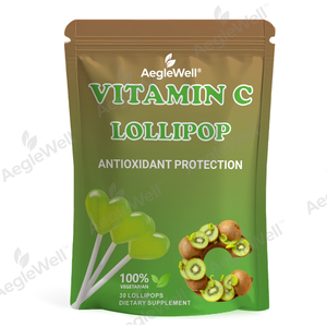 OEM Vegan vitamina C lecca lecca migliorare la salute immunitaria integratore alimentare <span class=keywords><strong>Kiwi</strong></span> frutta vitamina C lecca lecca per adulti e bambini - Product Image 1