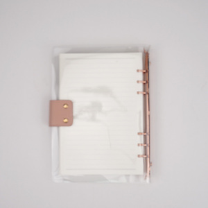 A5 mềm trong suố<span class=keywords><strong>t</strong></span> 6 vòng rõ ràng máy <span class=keywords><strong>t</strong></span>ính xách tay da tap kim loại vòng chấ<span class=keywords><strong>t</strong></span> kế<span class=keywords><strong>t</strong></span> dính lá lỏng lẻo rõ ràng minh bạch PVC A5 chấ<span class=keywords><strong>t</strong></span> kế<span class=keywords><strong>t</strong></span> dính với giấy - Product Image 2