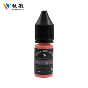 Pigmento Orgánico <span class=keywords><strong>Semipermanente</strong></span> para Maquillaje, Tinta para Tatuaje de Cejas y Labios, 15 ml, 26 Colores, No Tóxico, Marca WENYU - Product Image 1