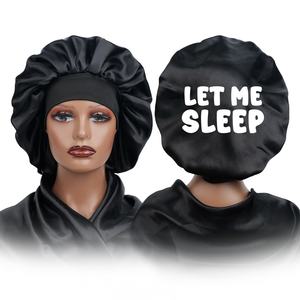 <span class=keywords><strong>Bonnet</strong></span> <span class=keywords><strong>de</strong></span> nuit personnalisé SOLPOP pour femmes, tresses, cheveux bouclés, locs, imprimé personnalisé, <span class=keywords><strong>bonnet</strong></span> <span class=keywords><strong>de</strong></span> nuit en satin extra large pour dormir - Product Image 1