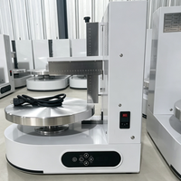 Nouvelle Machine Commerciale Automatique de Glacage et de Lissage de Gâteaux Ronds, Facile à Utiliser, pour la Distribution de Crème et la Revêtement de Glaçage – Meilleure Vente