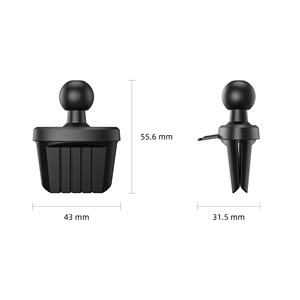 Accessoires de voiture <span class=keywords><strong>Pièces</strong></span> détachées Supports de téléphone Clips d'aération Base Différents types de voiture Assortis aux clips de sortie de climatiseur de voiture - Product Image 5