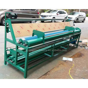 قماش النسيج عملية موثوقة مستعمل نصف تلقائي النسيج قياس التفتيش طاولة الرياح إعادة لفة آلة شق السعر - Product Image 4