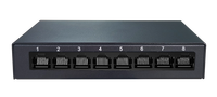 Commutateur Ethernet 8 ports OEM&ODM, meilleur prix, 10/100 Mbps, boîtier en fer, 8 ports RJ45, prise en charge QoS VLAN, empilable, pour entreprise