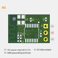 Módulo Transceptor Inalámbrico 433/868/915mhz, Interruptor Remoto TX RX, Módulo RF Seguro Inalámbrico PCBA, Desarrollo de Firmware PCBA Personalizado