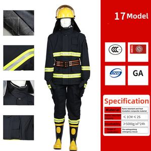 ملابس رجال الإطفاء المقاومة للحريق والمضادة للهب، زي رجال الإطفاء، بيع مباشر من مصنع الصين - Product Image 5