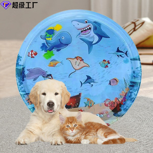 Thick Pet Water Pad Cooling <b>Mat</b> <b>Large</b> Size For Cat Dog Summer Refreshing Ice Pad PVC Material - Product Image 3