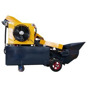 Pompa Beton Diesel Listrik Trailer Termurah Pompa Beton Mini Mobile Baru - Product Image 4