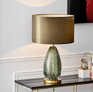 Trang trí hiện đại gốm kim loại bảng đèn Led điều khiển cảm ứng Dimmable pin-powered phòng ngủ cạnh giường ngủ ấm áp ánh sáng sang trọng sử dụng nhà - Product Image 3