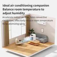 Nouveau ventilateur-climatiseur portable DC haut de gamme, design compact, performances stables, ABS 5V 25W