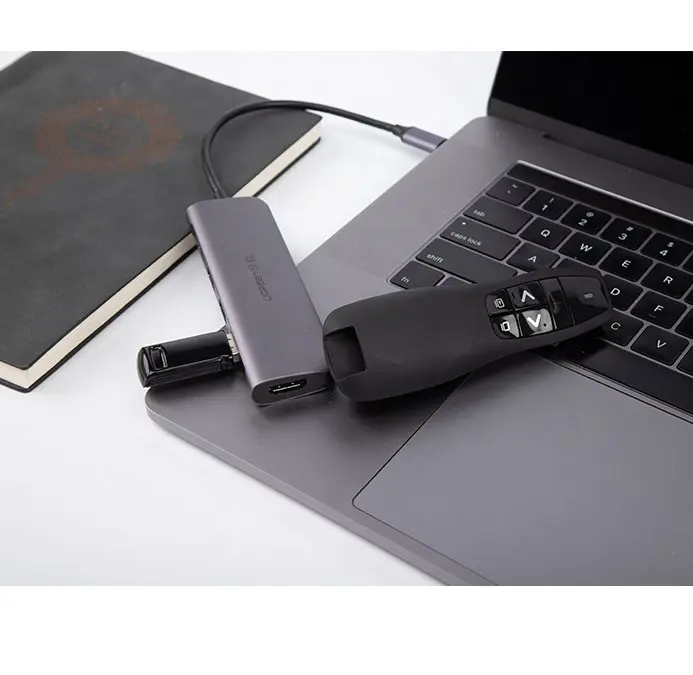 2.4GHz USB Wireless Presenter PPT Laser Pen Pointer Remote Control for Powerpoint Presentation PPT Clicker