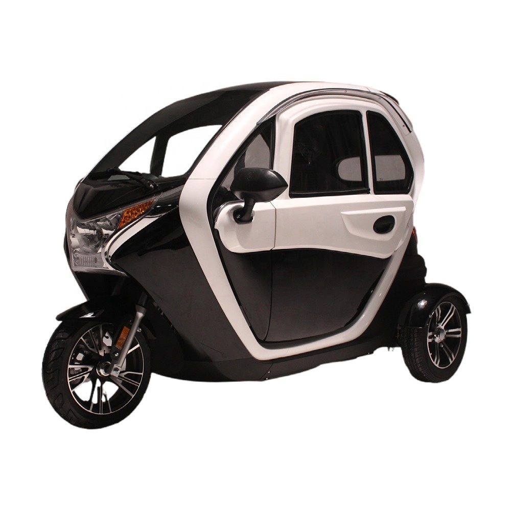2023新しいデザインの電気乗客三輪車密閉型電気トライク