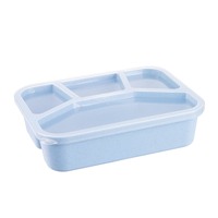 Boîte à lunch Conteneurs à collations pour enfants et adultes Couvercles transparents réutilisables Boîte à collations thermique Préparation des repas Fête