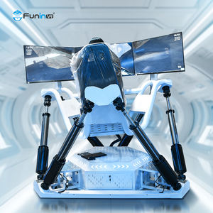 محاكي سيارات F1 للواقع الافتراضي (VR) الحقيقي، آلة ألعاب سباق السيارات الأركيد، جهاز محاكاة حركة 6 درجات حرية (6DOF)، محاكي قيادة بلايستيشن 5 (PS5) بثلاث شاشات - Product Image 6