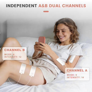 Serviço OEM ODM Equipamento de Fisioterapia Alívio da Dor nas Costas Massagem no Pescoço Estimulador Muscular <span class=keywords><strong>EMS</strong></span> Unidade <span class=keywords><strong>TENS</strong></span> - Product Image 6