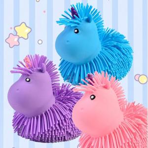 CHENXI Jouet sensoriel anti-stress en silicone souple grande taille licorne à presser pour tous les âges - Product Image 2