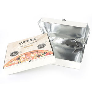 Boîtes à pizza octogonales en carton kraft brun personnalisées et imprimées à bas prix, 20x20, 40x40, 30x30, 12x12, 33, 18 cm, 16, 14, 10, 18 pouces, avec logo - Product Image 4