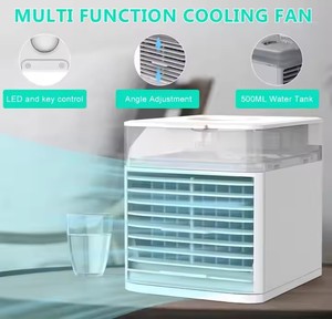 2025 Mini ventilateur refroidisseur d'<span class=keywords><strong>air</strong></span> portable alimenté par USB <span class=keywords><strong>avec</strong></span> réservoir d'eau de 500ml à 3 vitesses à faible bruit pour usage domestique et extérieur - Product Image 2