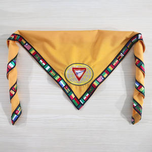 ผ้าพันคอปักลายโลโก้แบบกำหนดเองสำหรับเด็กผู้หญิงและเด็กผู้ชาย อุปกรณ์เสริมสำหรับลูกเสือ ผ้าพันคอปักลาย Pathfinder Adventure Club พร้อมกระดุมข้อมือ - Product Image 2