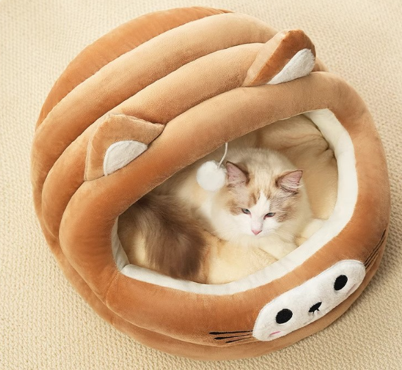 Brown-meow pet nest