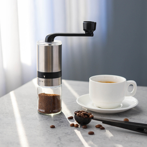 Molinillo de Café Manual Comercial al por Mayor, de Acero Inoxidable, con Manivela Ajustable, Portátil, para Cafetería - Product Image 1