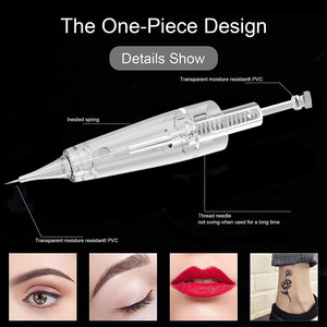 Cartucho de Agujas para Maquillaje Permanente Micro 42 5RL3F7F, Punta Profesional para Tatuajes de Cejas, Labios y Delineado de Ojos - Product Image 2