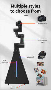 Tự động glambot máy ảnh glambot Robot cánh tay máy ảnh Robot gian hàng Robot tự trị với máy ảnh - Product Image 5