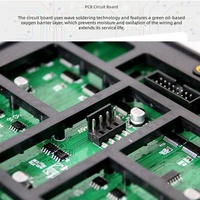 Módulo LED SMD para Exteriores P5 P6 a Todo Color, Panel de Pantalla de Video de 64x32 Puntos, IP67 Resistente al Agua, Garantía de 3 Años